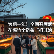 全国开展烟花爆竹全链条打非治违专项行动