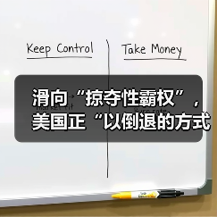 滑向“掠夺性霸权”，美国正“以倒退的方式步入未来”（图4）