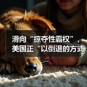 滑向“掠夺性霸权”，美国正“以倒退的方式步入未来”（图3）