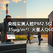 央视实测人脸PM2.5仅35μg/m³!火星人Q60让爆炒辣椒=森林级空气(图4) 央视实测人脸PM2.5仅35μg/m³!火星人Q60让爆炒辣椒=森林级空气(图4)
