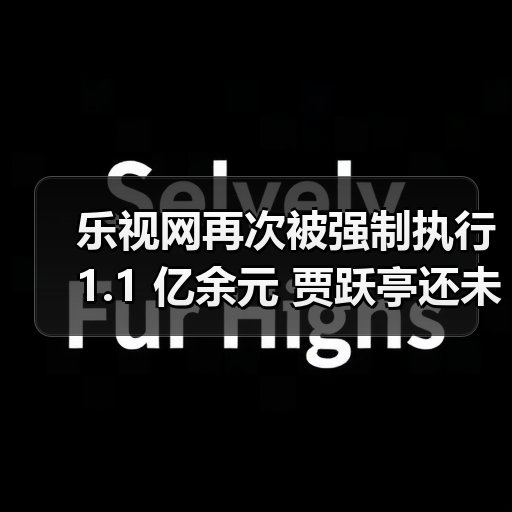 乐视网再次被强制执行 1.1 亿余元 贾跃亭还未回国!(图2) 乐视网再次被强制执行 1.1 亿余元 贾跃亭还未回国!(图2)