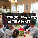 伊朗处决一名与摩萨德合作的武装人员（图2）
