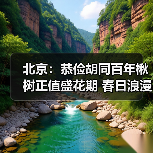 北京：恭俭胡同百年楸树正值盛花期 春日浪漫感拉满（图1）