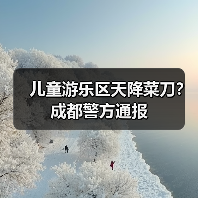 儿童游乐区天降菜刀？成都警方通报（图3）