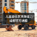 儿童游乐区天降菜刀？成都警方通报（图4）