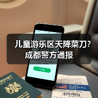 儿童游乐区天降菜刀？成都警方通报