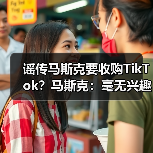 谣传马斯克要收购TikTok?马斯克:毫无兴趣 根本不用(图2) 谣传马斯克要收购TikTok?马斯克:毫无兴趣 根本不用(图2)