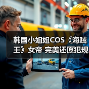 韩国小姐姐COS《海贼王》女帝 完美还原犯规身材！（图2）