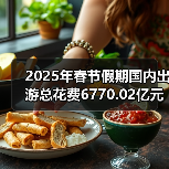 2025年春节假期国内出游总花费6770