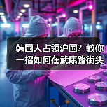韩国人占领沪国？教你一招如何在武康路街头辨别韩男（图1）