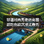 非遗时尚秀走进商圈：逛吃也能沉浸式看秀（图4）