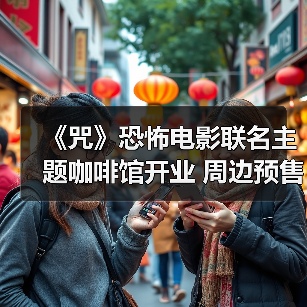 《咒》恐怖电影联名主题咖啡馆开业 周边预售开启（图3）