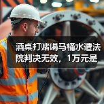 酒桌打赌喝马桶水遭法院判决无效,1万元是否要返还?(图2) 酒桌打赌喝马桶水遭法院判决无效,1万元是否要返还?(图2)