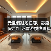 元旦假期短途游、微度假走红 冰雪游搅热跨