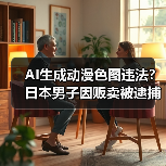 AI生成动漫色图违法?日本男子因贩卖被逮捕(图2) AI生成动漫色图违法?日本男子因贩卖被逮捕(图2)