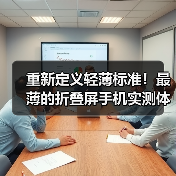 重新定义轻薄标准!最薄的折叠屏手机实测体验(图1) 重新定义轻薄标准!最薄的折叠屏手机实测体验(图1)