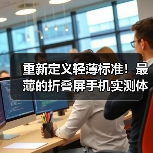 重新定义轻薄标准!最薄的折叠屏手机实测体验(图2) 重新定义轻薄标准!最薄的折叠屏手机实测体验(图2)