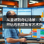 从童话到奇幻场景:天然钻石构建珠宝艺术世界(图3) 从童话到奇幻场景:天然钻石构建珠宝艺术世界(图3)