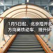 1月5日起，北京增开多方向高铁动车，提升环京市郊通勤体验（图3）