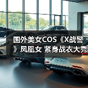 国外美女COS《X战警》凤凰女 紧身战衣大秀性感身材（图3）