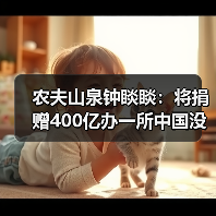 农夫山泉钟睒睒：将捐赠400亿办一所中国没有的大学（图1）