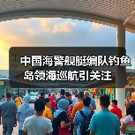 中国海警舰艇编队钓鱼岛领海巡航引关注（图1）