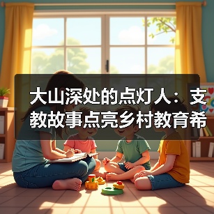 大山深处的点灯人：支教故事点亮乡村教育希望（图1）