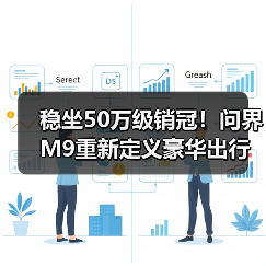 稳坐50万级销冠！问界M9重新定义豪华出行新标杆（图2）