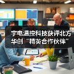 宇电温控科技获评北方华创“精英合作伙伴”称号（图3）