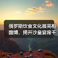 俄罗斯饮食文化展亮相国博，揭开沙皇宴席千