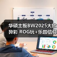 华硕主板BW2025大放异彩 ROG玩+