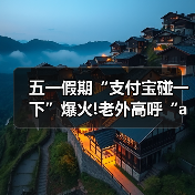 五一假期“支付宝碰一下”爆火!老外高呼“amazing”（图4）