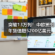 突破13万列！中欧班列年货值超5200亿美元，如何做到？（图4）