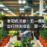 老司机注意!五一假期出行预测报告:第一天上午最堵(图4) 老司机注意!五一假期出行预测报告:第一天上午最堵(图4)