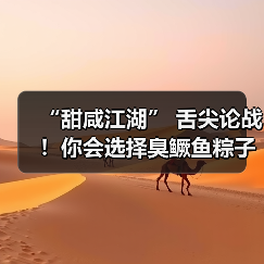 “甜咸江湖” 舌尖论战！你会选择臭鳜鱼粽子吗？（图2）
