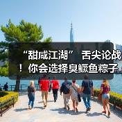 “甜咸江湖” 舌尖论战！你会选择臭鳜鱼粽子吗？（图3）