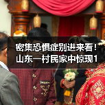 密集恐惧症别进来看!山东一村民家中惊现1米超大蜂窝(图4) 密集恐惧症别进来看!山东一村民家中惊现1米超大蜂窝(图4)