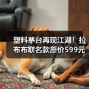 塑料茅台再现江湖!拉布布联名款原价599元炒至1.4万(图4) 塑料茅台再现江湖!拉布布联名款原价599元炒至1.4万(图4)