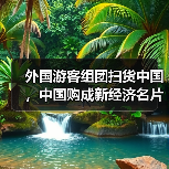 外国游客组团扫货中国，中国购成新经济名片（图4）