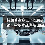 特朗普宣称已“彻底封锁”霍尔木兹海峡 直