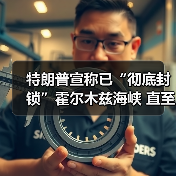 特朗普宣称已“彻底封锁”霍尔木兹海峡 直至伊朗愿达成协议（图4）