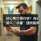 好心帮忙带行李？当心掉入“水客”团伙陷阱（图2）