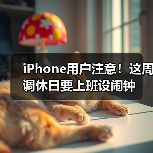 iPhone用户注意!这周调休日要上班设闹钟(图4) iPhone用户注意!这周调休日要上班设闹钟(图4)