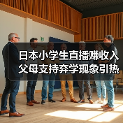 日本小学生直播赚收入 父母支持弃学现象引热议(图1) 日本小学生直播赚收入 父母支持弃学现象引热议(图1)