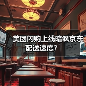 美团闪购上线暗讽京东配送速度?(图1) 美团闪购上线暗讽京东配送速度?(图1)