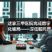 这家三甲医院完成数字化破局——深信服托管云带来的底气！（图1）