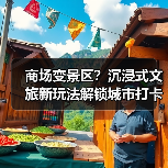 商场变景区?沉浸式文旅新玩法解锁城市打卡新体验(图4) 商场变景区?沉浸式文旅新玩法解锁城市打卡新体验(图4)