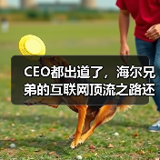 CEO都出道了,海尔兄弟的互联网顶流之路还远吗?(图1) CEO都出道了,海尔兄弟的互联网顶流之路还远吗?(图1)