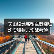 天山腹地新型车载榴弹炮实弹射击实战考验(图1) 天山腹地新型车载榴弹炮实弹射击实战考验(图1)