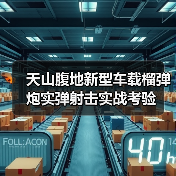 天山腹地新型车载榴弹炮实弹射击实战考验(图4) 天山腹地新型车载榴弹炮实弹射击实战考验(图4)